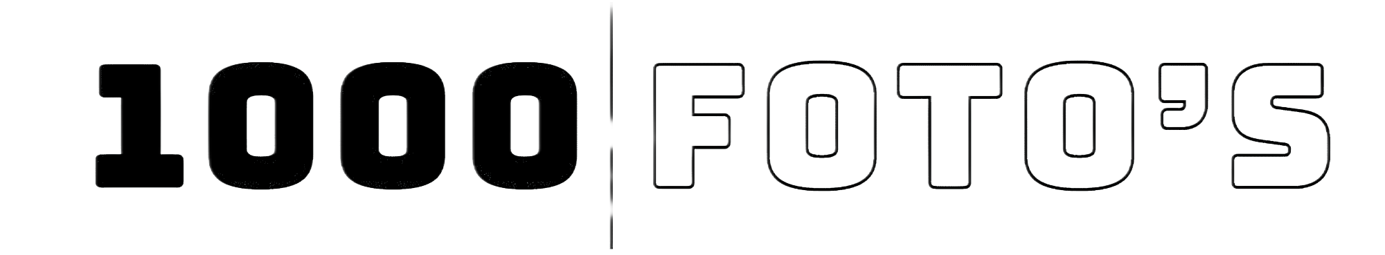 1000fotos met Logo